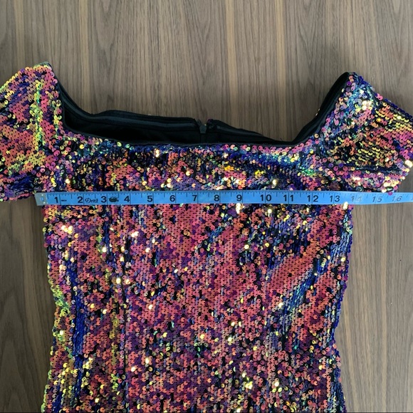 Forever 21 sequin shirt / minidress - Picture 6 of 9